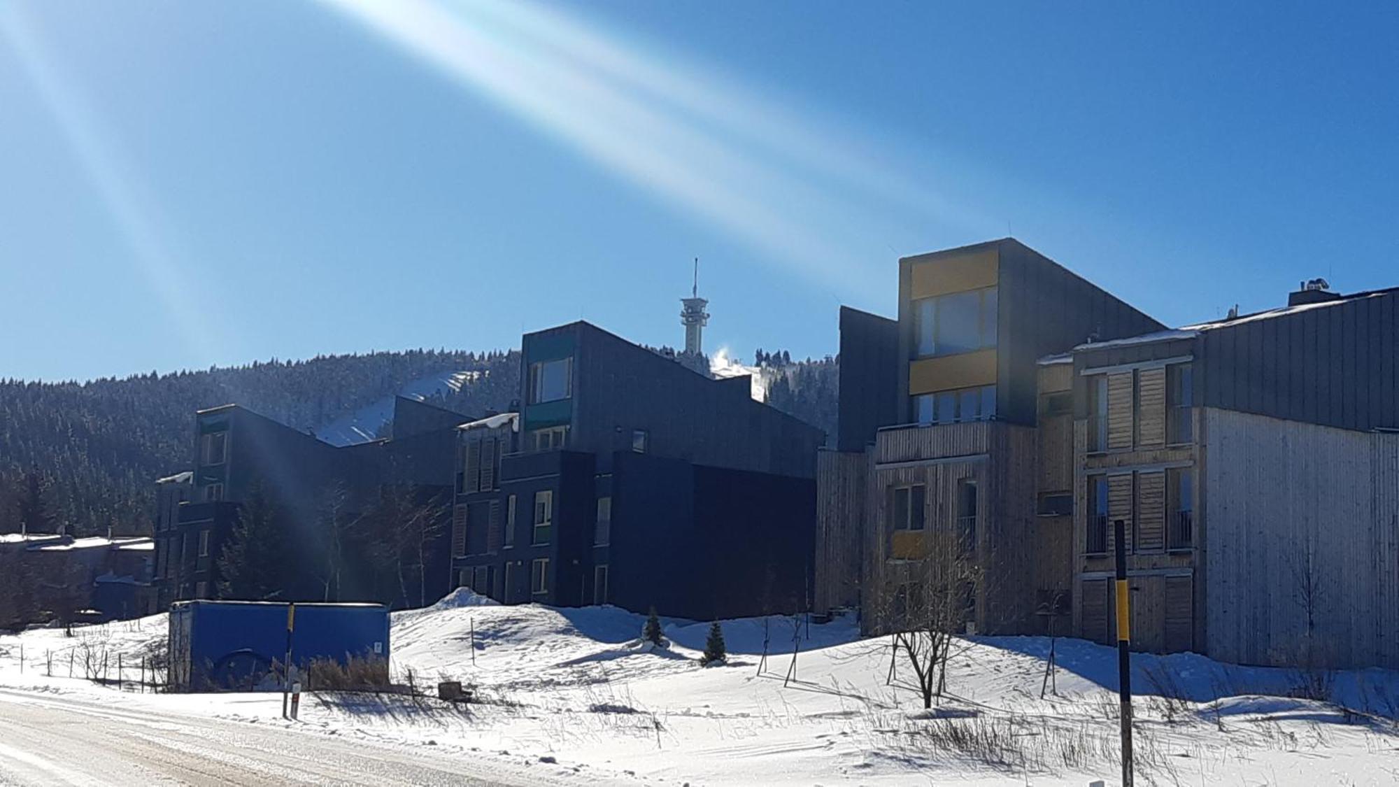 Mezonetovy Apartman Se Dvema Balkony A Vyhledem Loučná pod Klínovcem エクステリア 写真