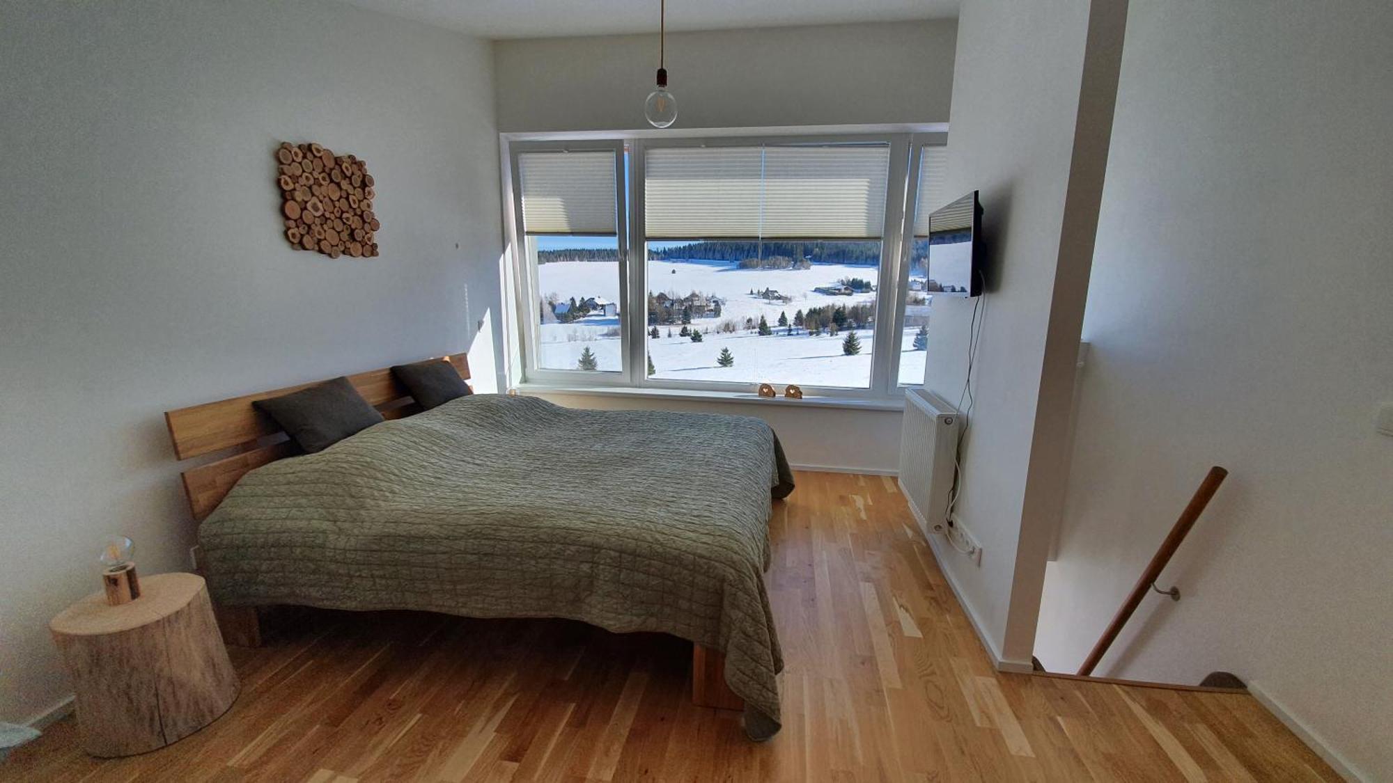 Mezonetovy Apartman Se Dvema Balkony A Vyhledem Loučná pod Klínovcem エクステリア 写真